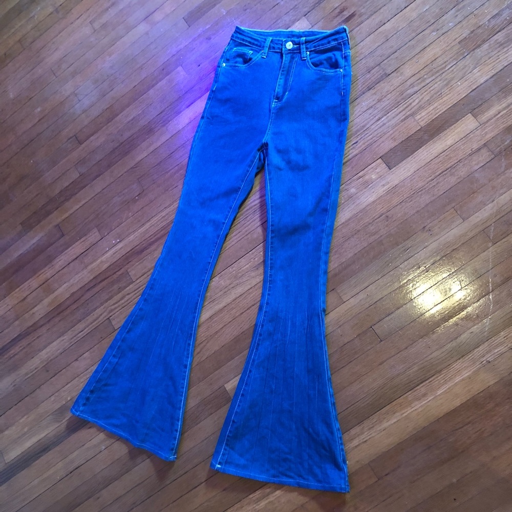 High Waisted Jean Bellbottoms
